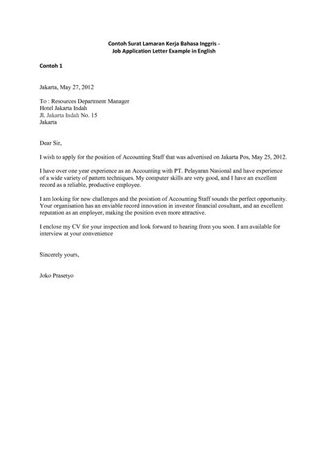 Contoh Surat Resign Letter Dalam Bahasa Inggris Jeramiahroslamb