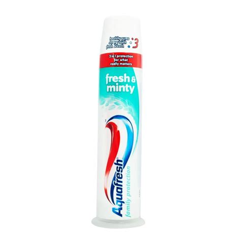 Aquafresh Pump Fresh And Minty Toothpaste 100 Ml 1595 Kr
