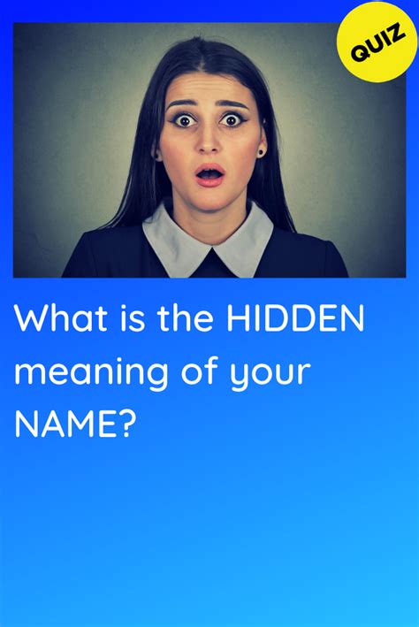 Meaning Of My Name Quiz Meanoin