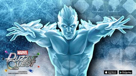 Piecing Together Marvel Puzzle Quest Iceman Bobby Drake Marvel