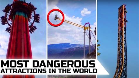 Top 10 Most Dangerous Rides In The World Scariest Rides In The World