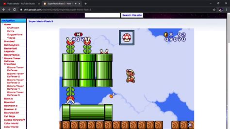 Super Mario Flash 3 Read The First Part Youtube