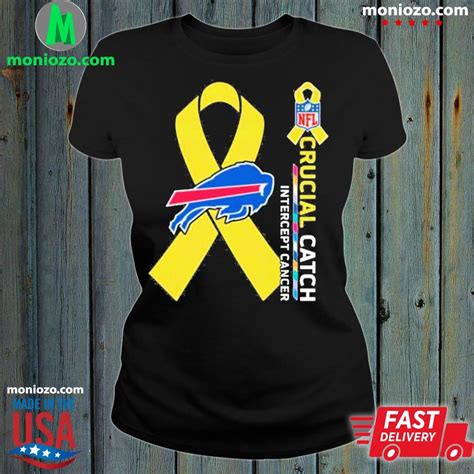 Logo Nfl Buffalo Bills Crucial Catch Intercept Cancer 2023 Champions