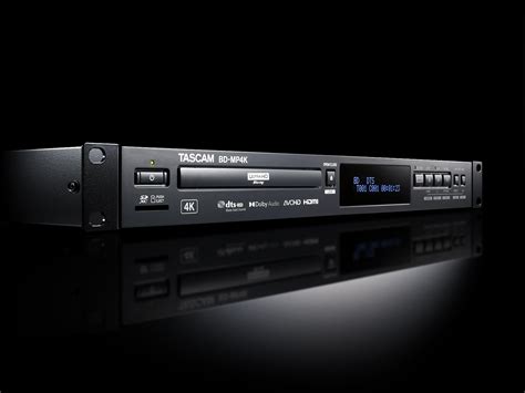 Tascam Bd Mp4k Professional 4kuhd Blu Raymultimedia Player For
