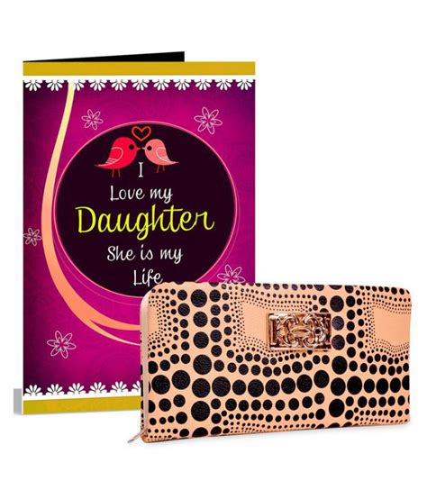 I Love My Daughter She Is My Life Wallet And Greeting Card Hamper Buy Online At Best Price In