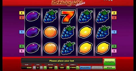Sizzling Hot Deluxe Slot Machine Online By Greentube Review And Free Demo