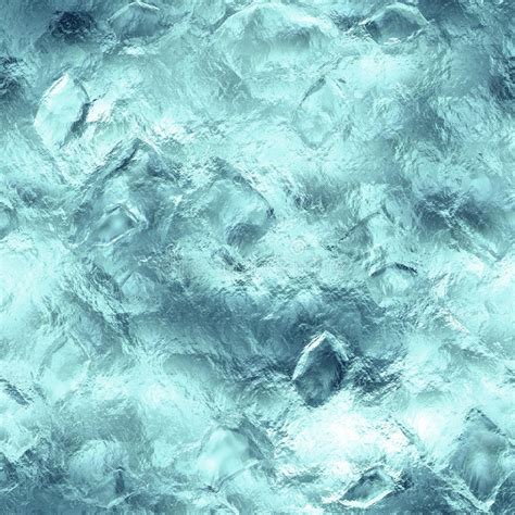 Frozen Ice Seamless And Tileable Background Texture Stock Photo Image