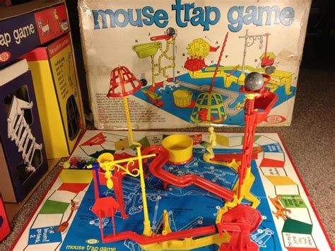 Vintage 1963 Mouse Trap Board Game From Ideal Mouse Trap Board Game