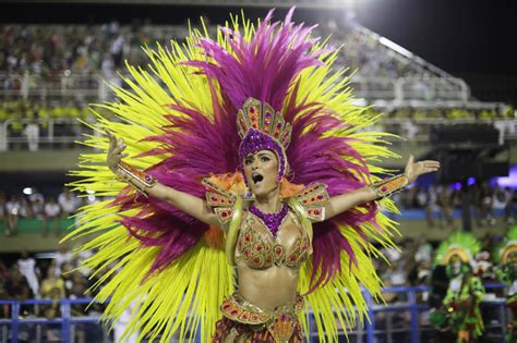 spirit of samba carnival sets rio alight as dancers take to the sambadrome