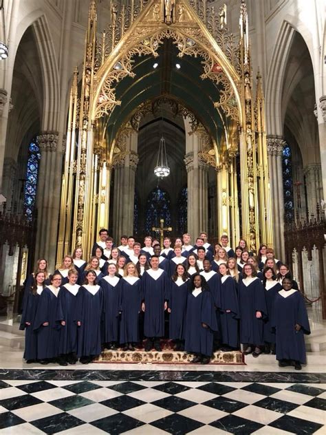 Trinity Choir At St Patrick Cathedral St Thomas Memorial Church