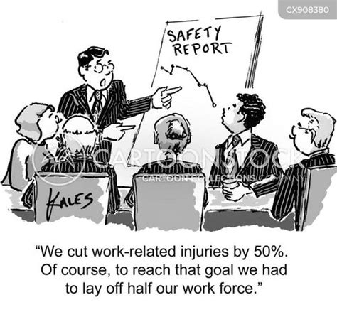Safety Near Miss Reporting Cartoons
