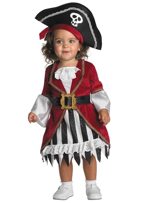 Girl Toddler Pirate Costume Childs Pirate Halloween Costumes