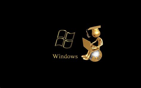 Windows Gold 1920 X 1200 Widescreen Wallpaper