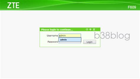 You can also reboot your wifi router easily. Super Admin Zte Zxhn F609 / Cara melihat Password Admin ...