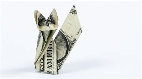Money Origami Animals 🦊 Dollar Fox Folding Youtube
