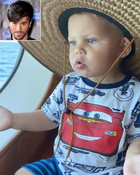 Enrique Iglesias Shares New Video Of Son Nicholas Months