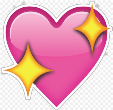 Emoji Heart Sticker Clip Art Emoji Unlimited Download