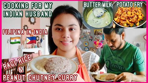 filipina in india cooking for my indian husband filipina indian couple youtube