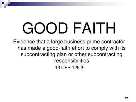 Ppt What Is Good Faith Maximum Practicable Opportunity Powerpoint