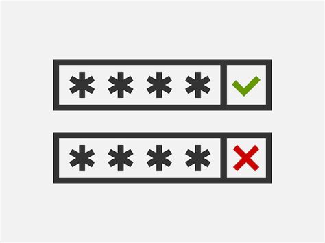 Premium Vector Show Password Icon Stars In Block No Visible And Safe