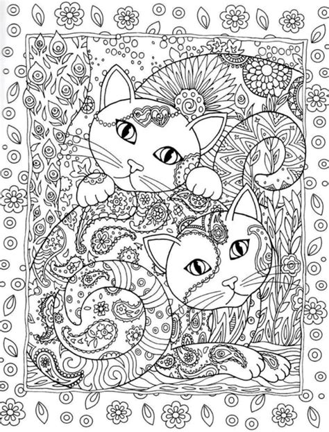 Creative Cats Coloring Book By Marjorie Sarnat Dover Publications