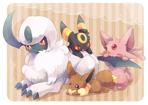 Absol Umbreon Eevee Espeon