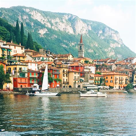 The Beautiful Lake Como Dreamiest Place With Mountains Emerald Lakes