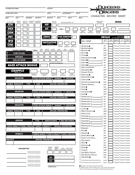 While it wasn't the first rpg but was quickly acknowledged as also, even though some of these 5e character sheets are fillable forms editable also, we always suggest you print them out and write in pencil. This is a custom character sheet I made for 3.5e of d&d ...