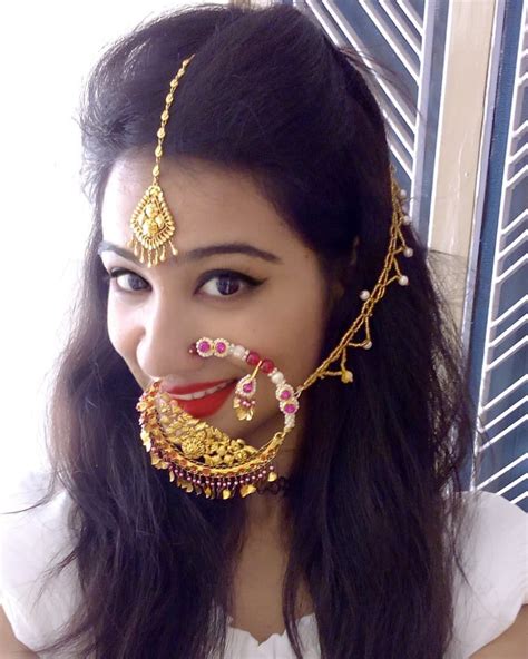 Traditional Uttarakhandi Nath Bridal Nose Ring
