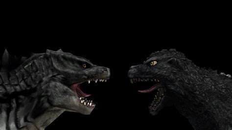 Человечество случайно разбудило гигантское древнее существо, что повлекло за собой ужасающие последствия. (MMD GODZILLA) Godzilla vs Godzilla (2014) - YouTube