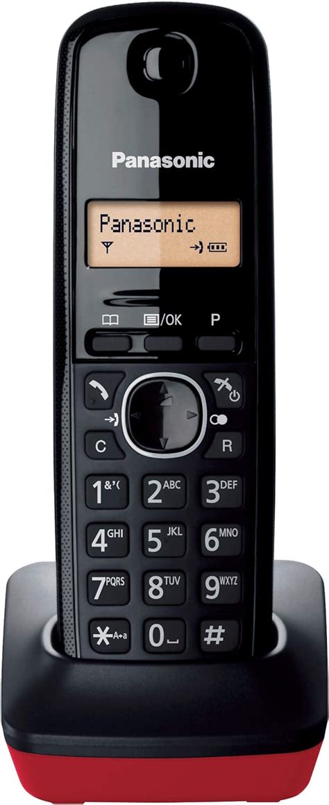 Panasonic Kx Tg1611 Teléfono Fijo Inalámbrico Lcd Identificador De