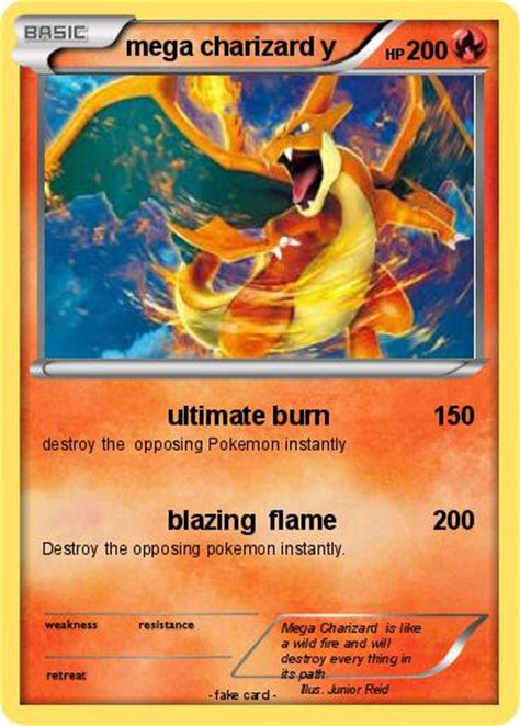 Charizard ex(mega) custom metal card（rainbow gold pokemon card. Pokémon mega charizard y 128 128 - ultimate burn - My Pokemon Card