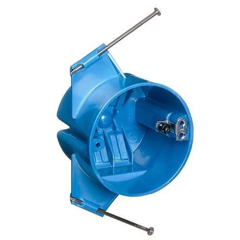 In some case, the wires are short, but you can solve the problem with proper connectors. Carlon 18 cu. in. Round Ceiling Box, Blue-B518AR-UPC - The ...