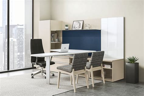 Silea E020 Gunlocke Office Furniture Wood Casegoods Desking Seating