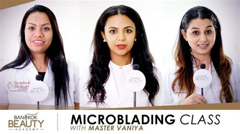 Microblading Class With Master Vaniya Bangkok Beauty