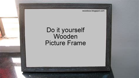 Asenart diy home decor wood picture frames for canvas artwork wall art solid stretcher bars wooden frame kit (19.7 x 27.6). How to make a photo frame at home - Indian Woodworking,DIY ...