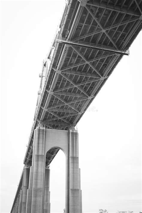 Under The Goethals Bridge Stock Image Image Of Bridge 35016739
