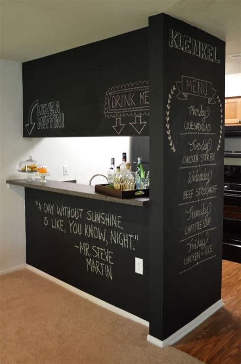 Next to my home sweet home chalkboard sign is that wooden letter k i picked up at home goods a few weeks ago. 35 Creative Chalkboard Ideas For Kitchen Décor - Interior ...