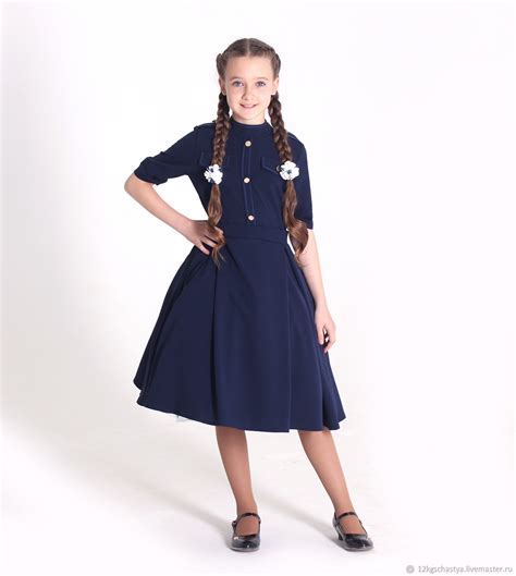 Школьное платье Жанна в интернет магазине Ярмарка Мастеров по цене