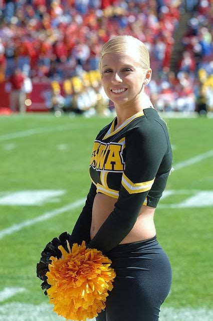 Iowa Cheerleader Iowa Hawkeyes Cheerleaders Sexy Cheerleaders Women Leggings Outfits