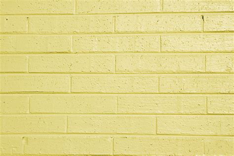 Yellow Painted Brick Wall Texture Picture Free Photograph Photos Public Domain