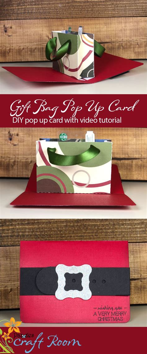 12 Days Of Pop Ups T Card Bag Pop Up Pazzles Craft Room