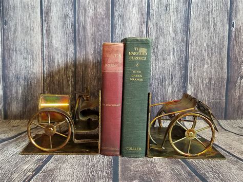 Vintage Metal Classic Car Bookends Vintage Metal Old Fashioned Cars Bookends