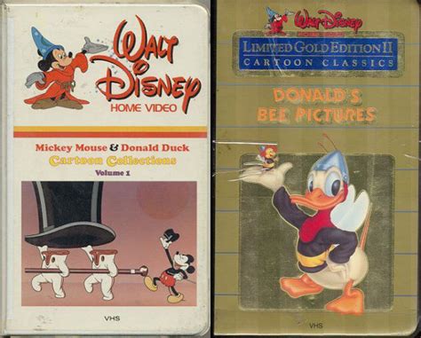 Disney VHS Classic Animation Cartoons 4 Town Green