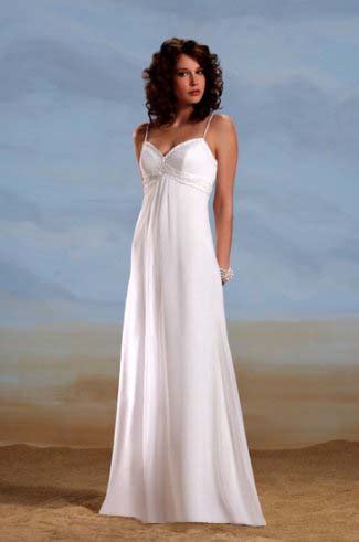 This gown is ombre dyed in a color of your choice with a base color of your choice. Hawaiian beach wedding dresses | WEDDING DRESS