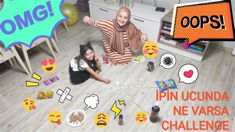 İpİn ucunda ne Çikarsa challenge funny video youtube