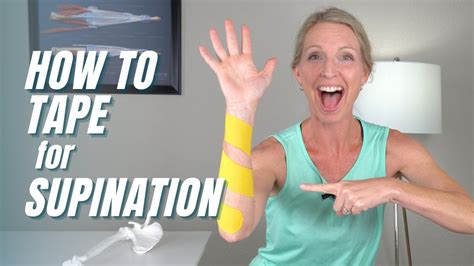 How To Tape To Increase Forearm Supination Youtube