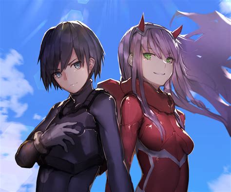 2560x1440 Zero Two Darling In The Franxx Wallpaper Coolwallpapersme