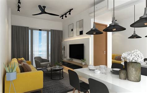 Northshore Straitsview 4 Room Hdb Bto Interior Design Perfection