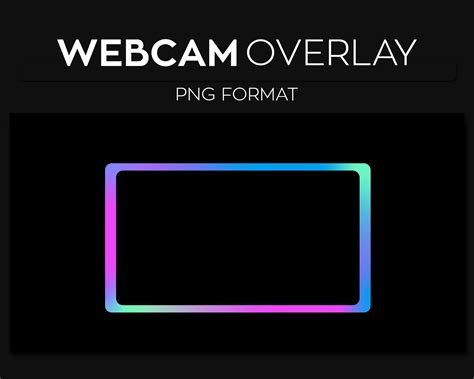 Twitch Webcam Frame Streaming Overlay Webcam Rand Custom Twitch